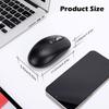 INFINMIND Wireless Bluetooth Mouse, Technical Approval Certified, 4-Way Scrolling, 4-Level DPI, Multi-Device Support, Click Switching, Multi-OS,