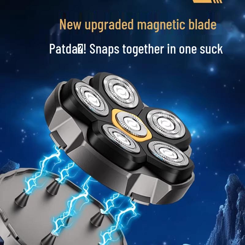 German Bald Head Shaver: All-in-One Electric Hair Clipper for Men's Self-Grooming