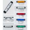 12-24V 6 LED Rear Indicator Light for Truck Trailer Side Marker Turn Signal Lamp