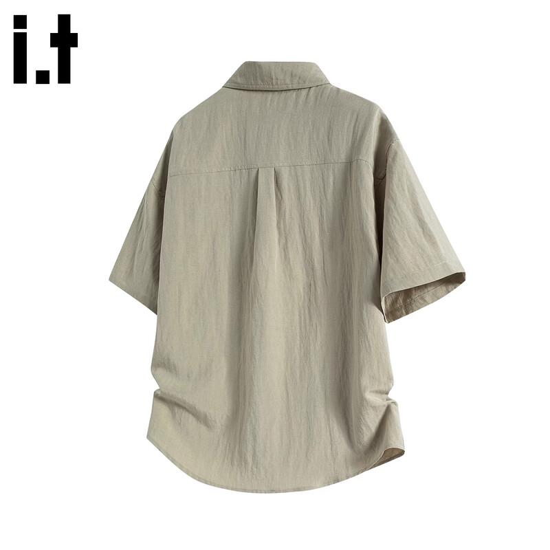 Men's Retro Breathable Tencel Linen Blend Short-Sleeve Shirt