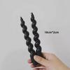 Black Wrought Iron Retro Candlestick Ornament for Christmas, Halloween, Weddings