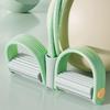Four-Tube Pedal Puller: Portable Multifunctional Fitness Equipment for Home Yoga, Slimming, and Abdomen Training