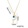 Specially for titanium steel planet starry sky non-fading necklace women's fashion personality versatile high-end sense collarbone chain jewelry