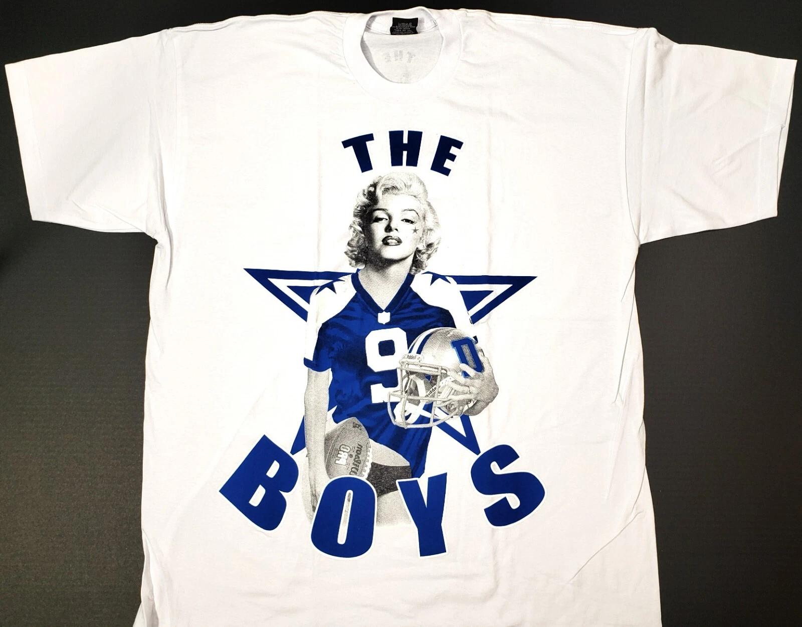 

Marilyn Monroe T-shirt The Boys Urban Streetwear Tee Men s 4XL White New S