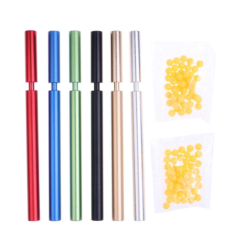 Soft Pinball Launcher Alloy Crackling Tube Safe And Soft Pinball Shoot Game Aluminum Alloy Simulation Ball Shooter