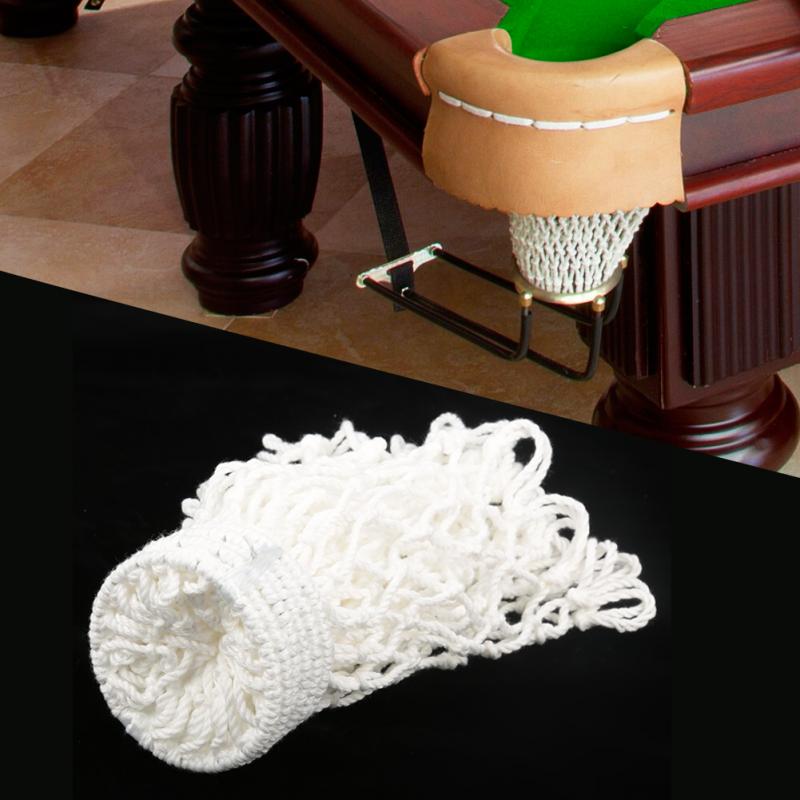 Yosoo Health Gear Snooker Pocket Net 6PCS Billiards Nets Pool Table Pocket Net Replacement Snooker Table Cotton Heavy Bags Pool Table Accessories