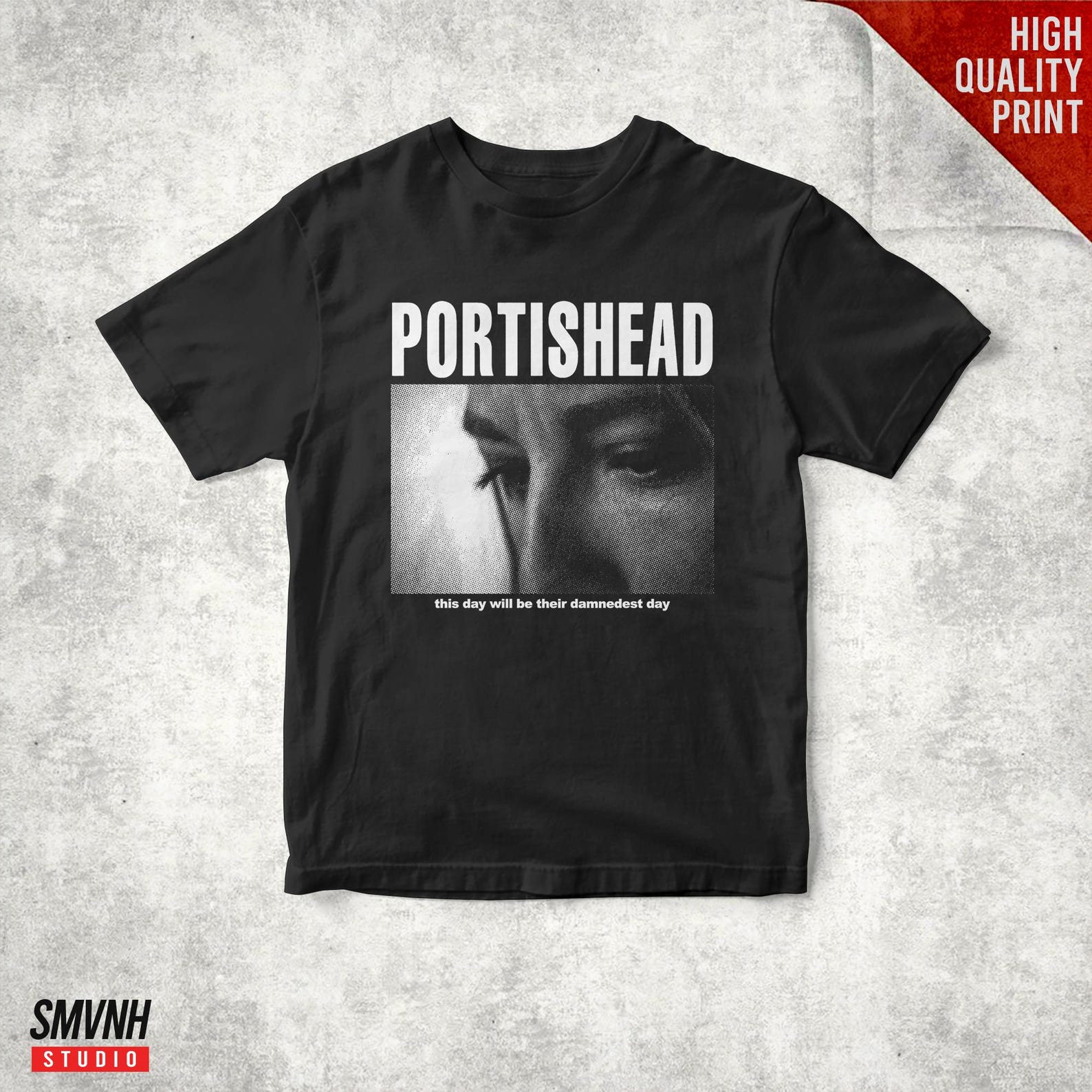Portishead Retro Unisex T shirt L