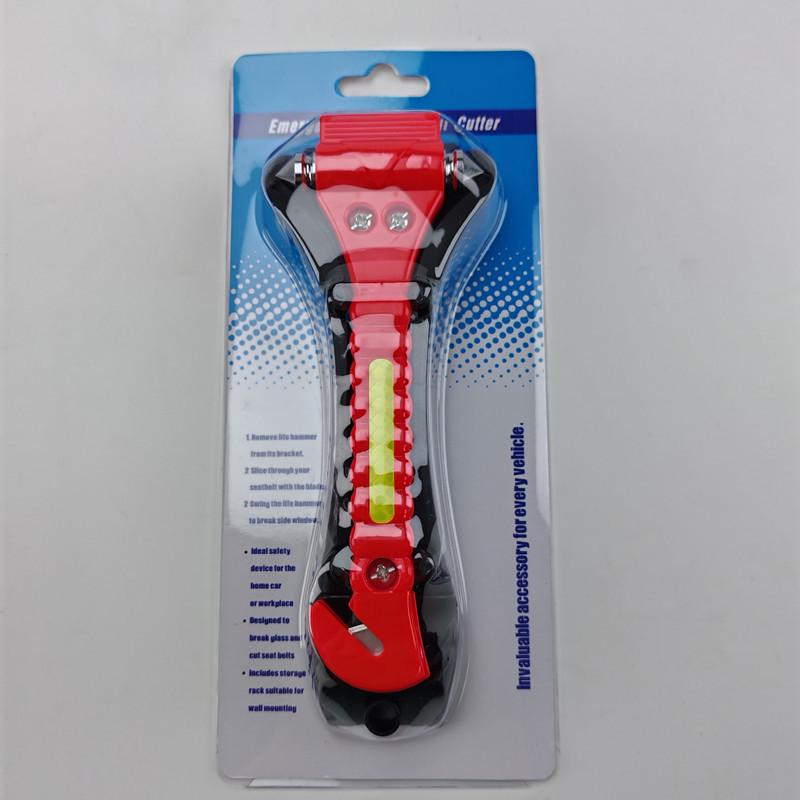 Multifunctional Car Safety Hammer with Seatbelt Cutter and Window Breaker