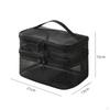 Double Layer Toiletry Bag Bathroom Cosmetic Organizer Large Capacity Carrying Case Portable for