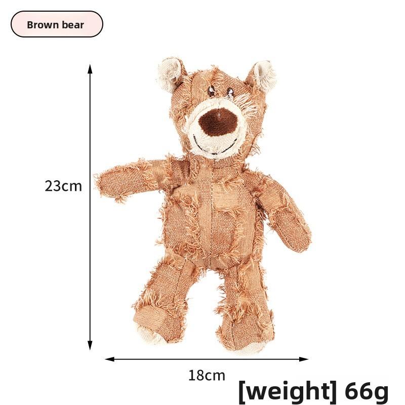 

Pet Chew Toy Plush Biteresistant Dog Toy For Dental Health And Play