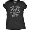Womens This Is My Dog Walking Tshirt Funny Pet Puppy Animal Lover Furbaby Graphic Novelty Tee