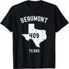 Beaumont Texas TX 409 Vintage Athletic Style T-Shirt