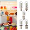 5 Pack E12 LED Bulbs 220V Fridge Lamp Bulbs High Brightness LED Night Light Bulbs  Refrigerator