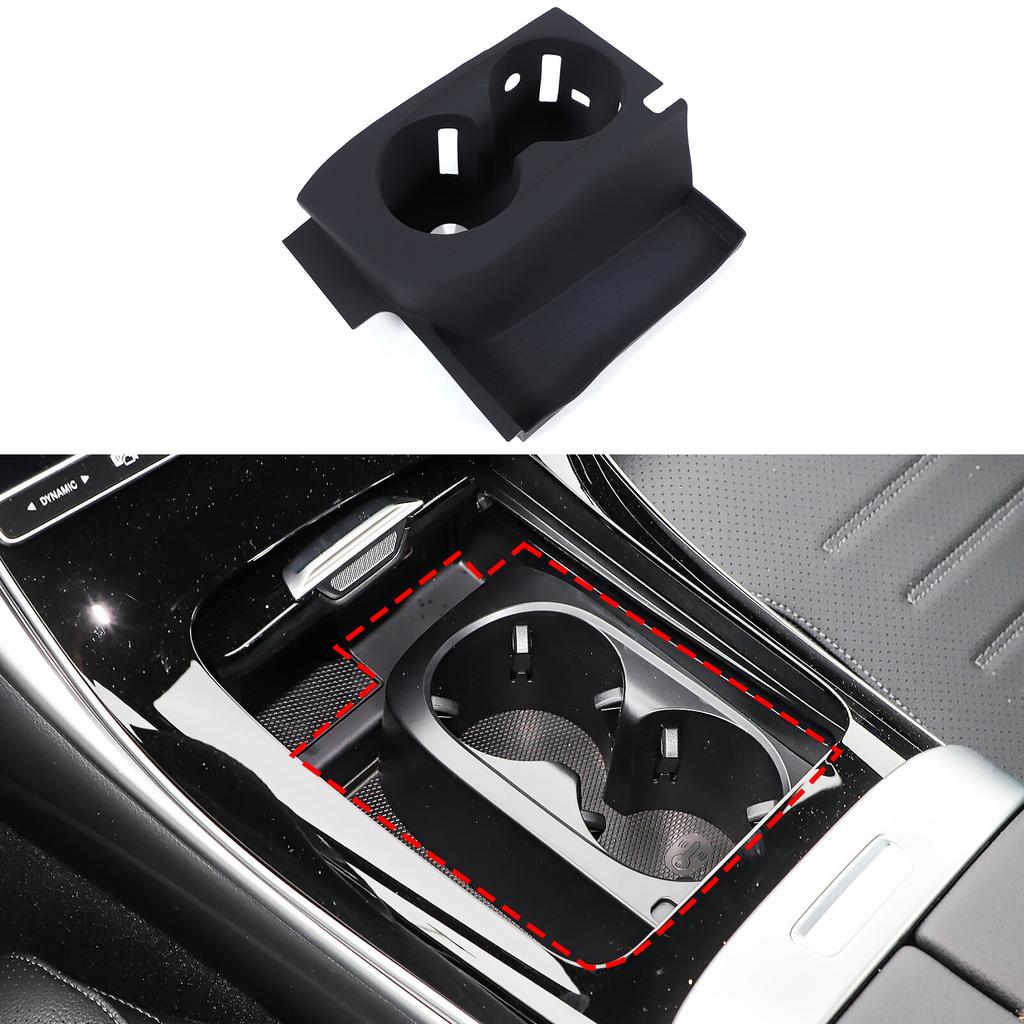 Silicone Car Center Water Cup Holder Pad Storage For Benz C-Class W206 -24