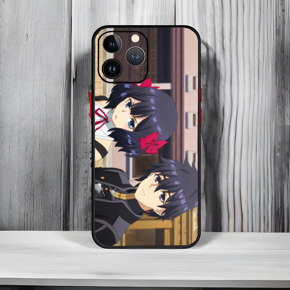 

Anime L-Let This Grieving Soul Retire Phone Case Black Matte Thin Phone Case For iPhone17 16 15 14 13 ProMax iphone17air