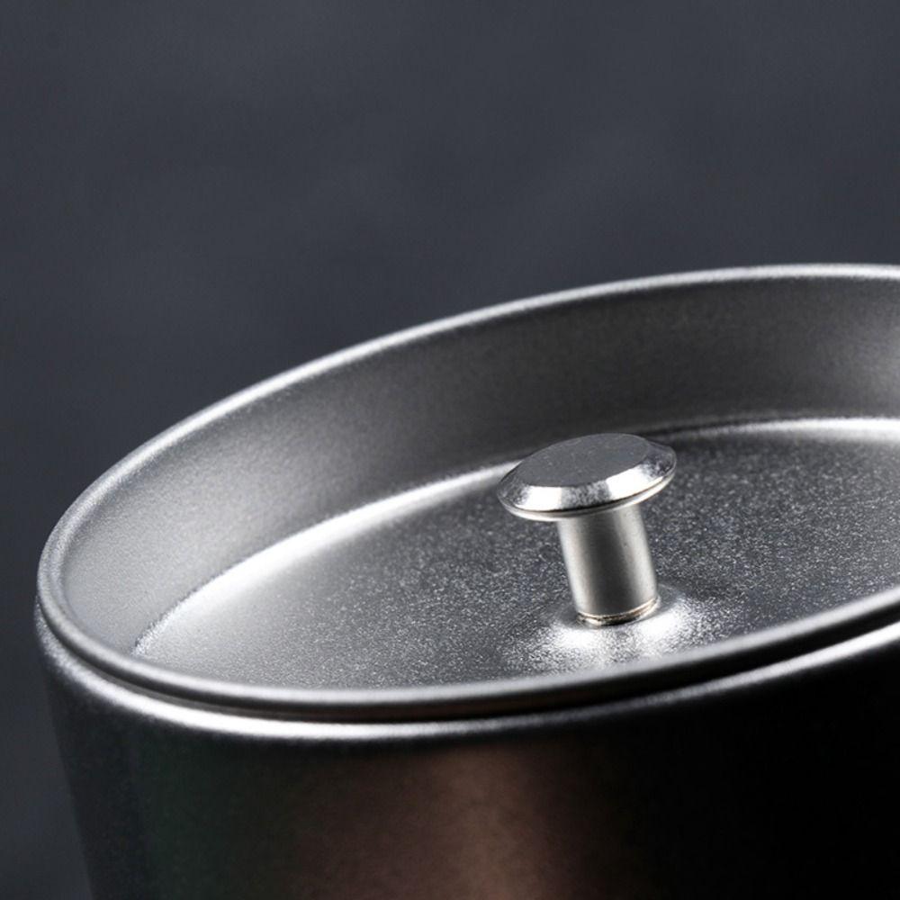 Vzduchotěsné nádoby na čaj s dvojitým víčkem, nádoba odolná proti vlhkosti, kreativní dárek, plechovka na čaj, zelený čaj