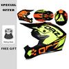Motorcycle Downhill Helmet Motorbike Classic Bicycle MTB Racing Helmet Motocross Full Face Off-road Mountain Dirt Bike Helmet