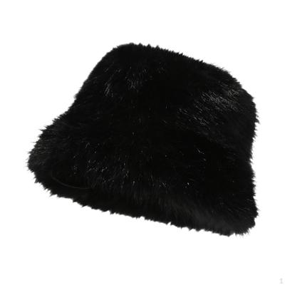 Women's Fisherman Hat, Comfortable And Warm Faux Fur Hat for Outdoor Walking Hiking