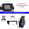 For Mercedes-Benz Car Mobile Phone Holder A B Class W242 W246 2013-2019 GLA CLA Screen Fixed Wireless Charger Cell Phone Holder