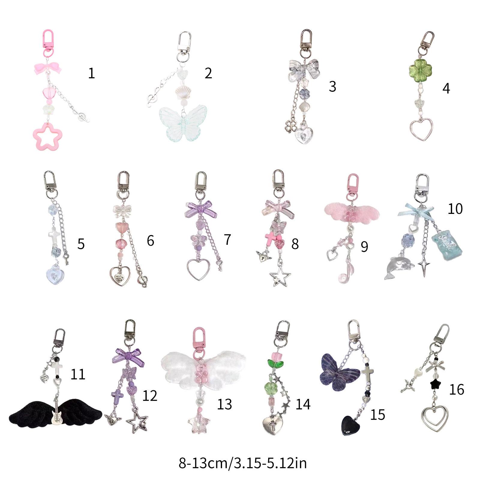 Милый брелок с подвеской в виде звезды и сердца — фото 16