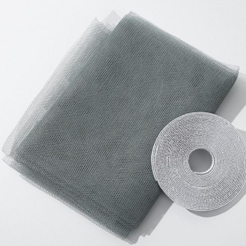 Anti Fly Mosquito Net Diy Self-Adhesive Fly Mosquito Window Net Mesh Mosquito Insect Bug Net Curtains For Windows