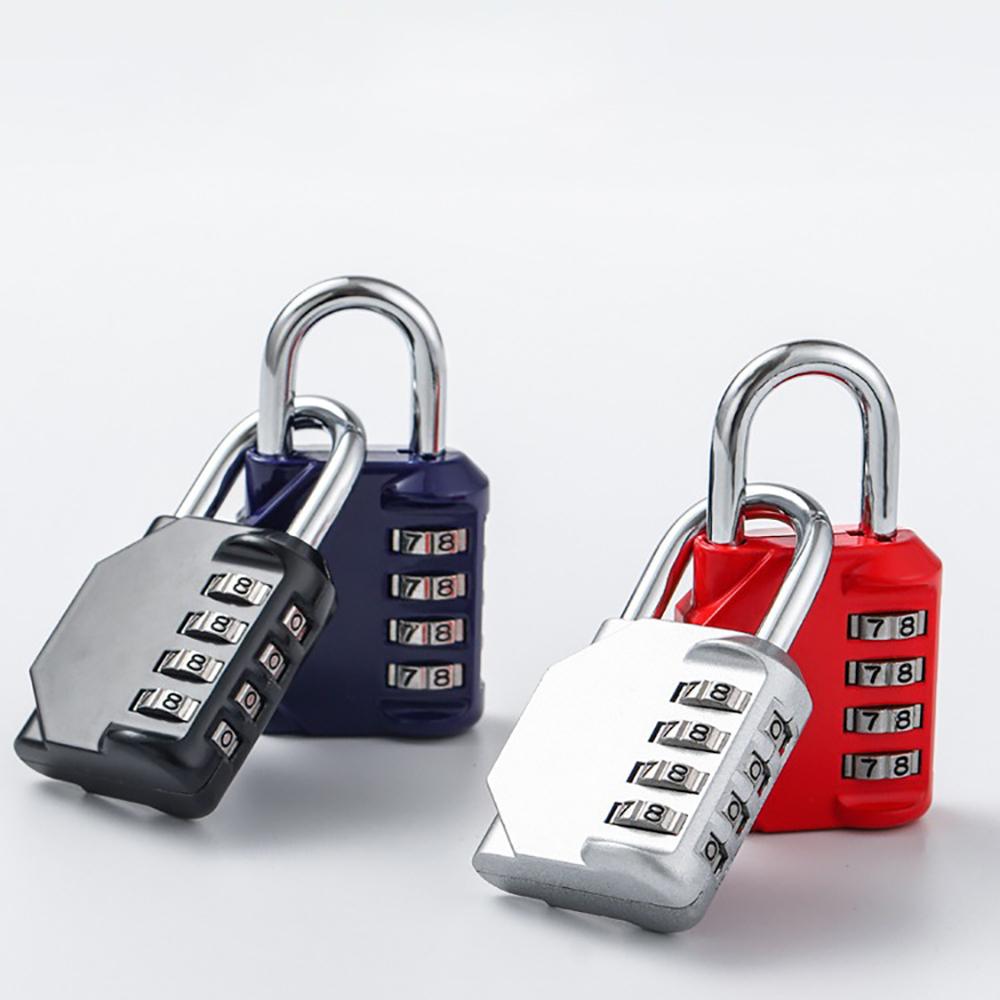 Mini Cabinet Door Lock Home Backpack Luggage Bag Student Dormitory Jian Shengfang Padlock 4 Digit Password Anti-theft Lock