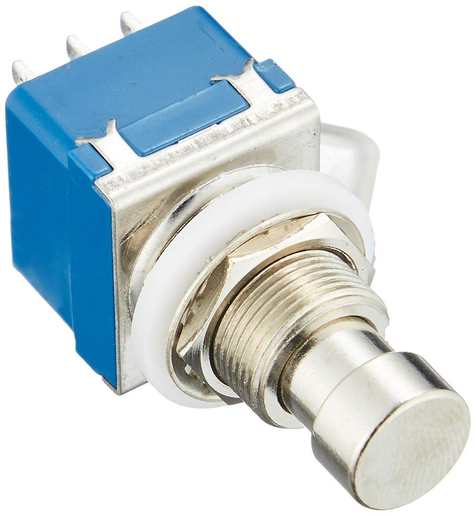 CLIFF 3PDT FC71077 Sold Blue Footswitch, Type, 3-Circuit, 2-Contact, 9-Pin, Individually, VGS-FSW9BLx1p,