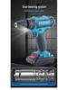 High-Power Multifunctional Lithium Drill & Screwdriver Set