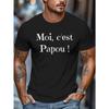 European Sizes Est Papou Crinkle Plus Size Men'S T-Shirt