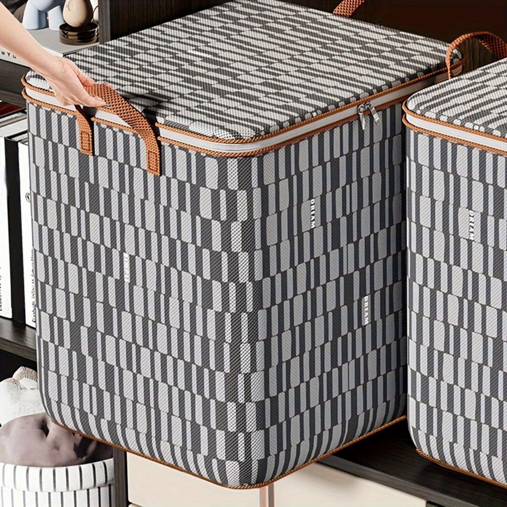 1 Stück Verpackungsbox mit großer Kapazität, Umzugstaschen, Gepäcktaschen, Aufbewahrungstasche für Heimdecken und Kleidung, Schrankorganizer