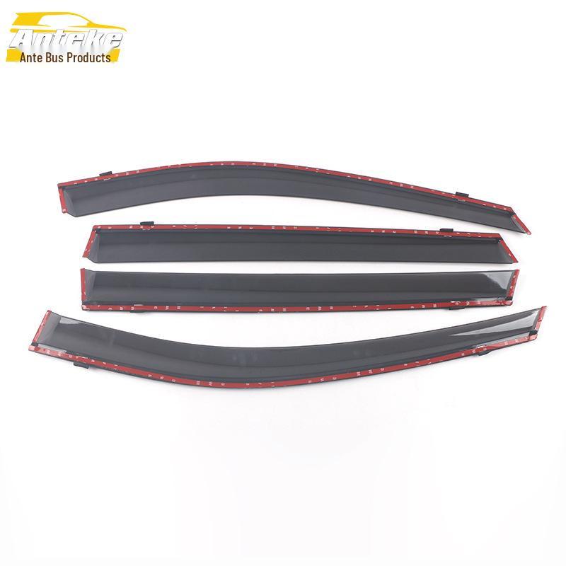 Refine R3 Rain Guards & Sun Visors with Bright Strips for JAC 18 Models - Exterior Trim Accessories