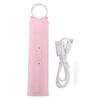 Electric Hair Remover Dual Head Portable Type C Rechargeable Hair Trimmer with Mirror Body Groomer for Women Pink