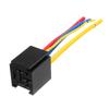 Waterproof 12V 80A 5Pin Dc Amp Spdt Car Relay + Practical Socket Car Starter Automotive Relay Universal Relays