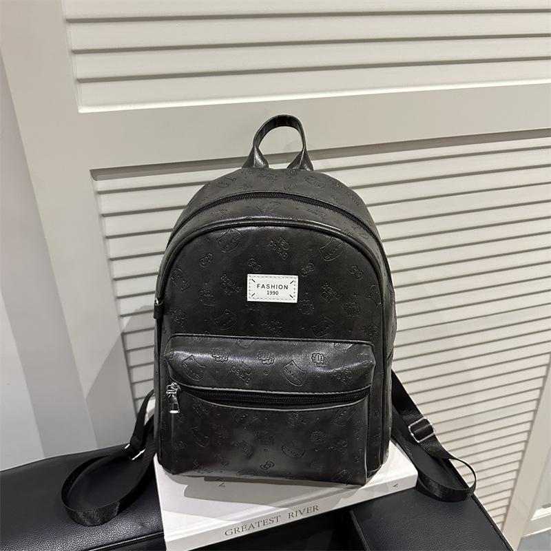 Niche Backpack Women's New Trendy Retro Casual Versatile Schoolbag Student Travel Backpack