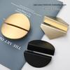 Modern Half-Round Drawer & Cabinet Door Handle - Black, Gold, Copper Finish