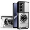 KEYSION Magnetic Phone Case for Infinix Hot 60i 4G 60 5G Hot 60 Pro Slide Camera Protection Upright Kickstand Shockproof Cover