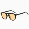 New Round Sunglasses Women Vintage Brand Designer Square Sun Glasses Men Shades Female Eyewear Eyeglasses Lenses