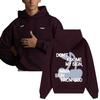 D11-Cotton-containing blended men's and women's versatile sweater fashion long-sleeved street fashion loose hoodie