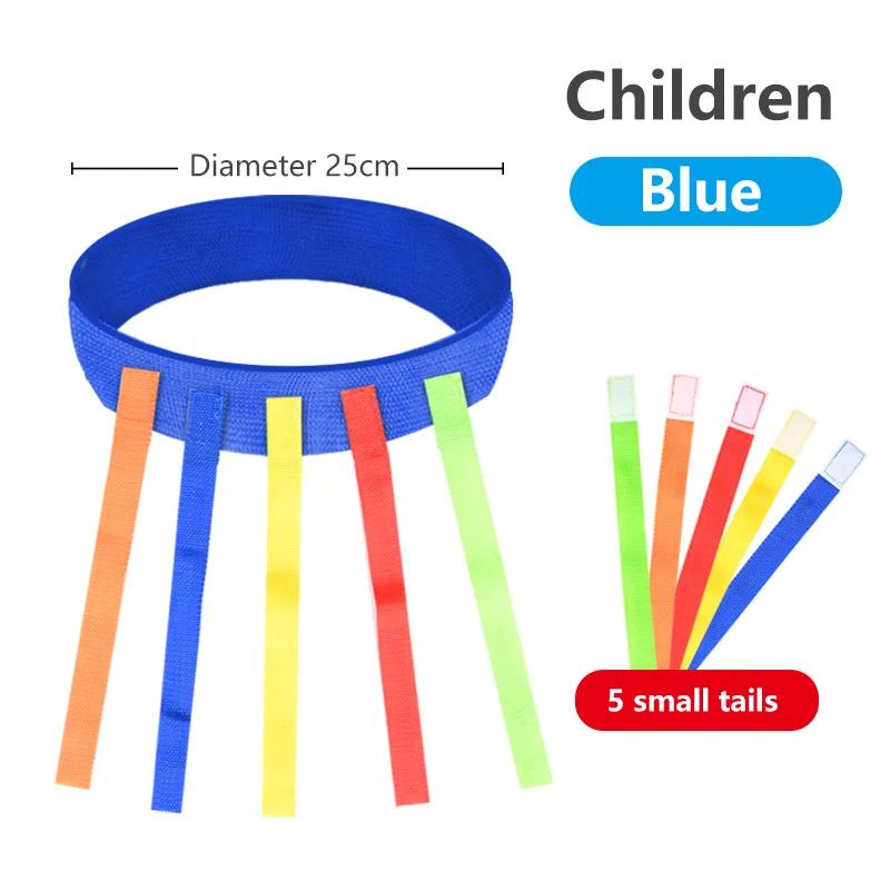 Catch Tail Game Belt Field Day Stretchable Catching Training Equipment Colorful Play Sets for Family Outdoor Carnival Games