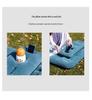 Universal Inflatable Car Bed - Rear Seat Flocking Sleep Pad with Cartoon Design