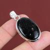 Nuummite Pendant Handmade Gemstone Jewelry 925 Sterling Silver Pendant Top Quality Nuummite Jewelry Stylish Pendant For Women Gifts For Her