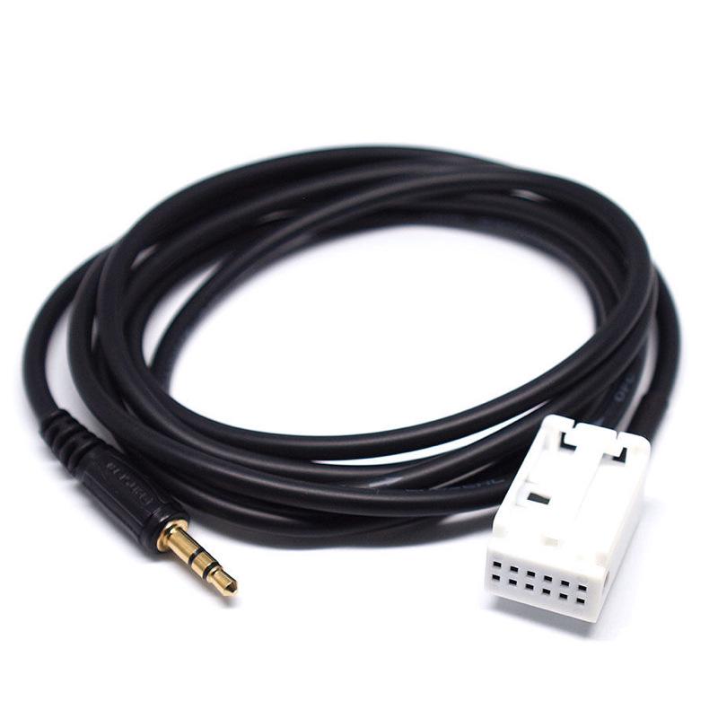 

12-контактный AUX аудиокабель для автомобильной стереосистемы BMW: Серии E60, E61, E81, E91 Available