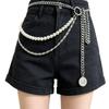 European and American Jewelry Fashion Waist Chain Women's Retro Style Pendant Chain Body Chain