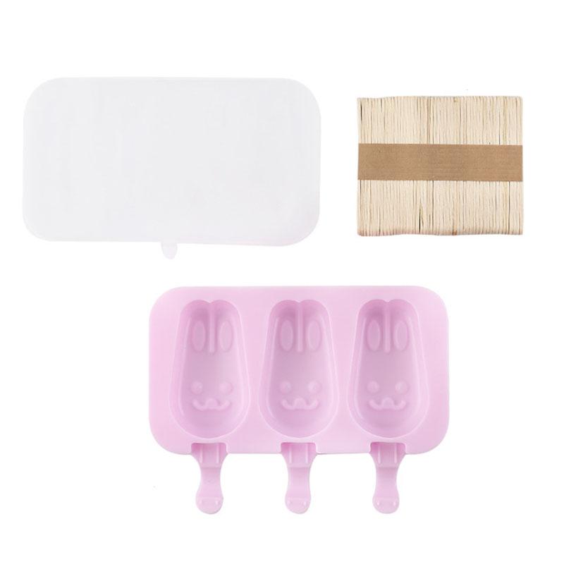 Silicone Ice Cream Tools for Homemade Popsicles, Ice Creams, and Frozen Treats