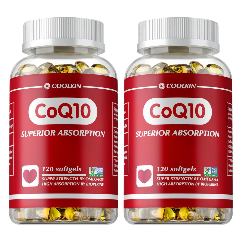 Coolkin - Coenzyme Q10 Capsules - Heart Health - Antioxidant