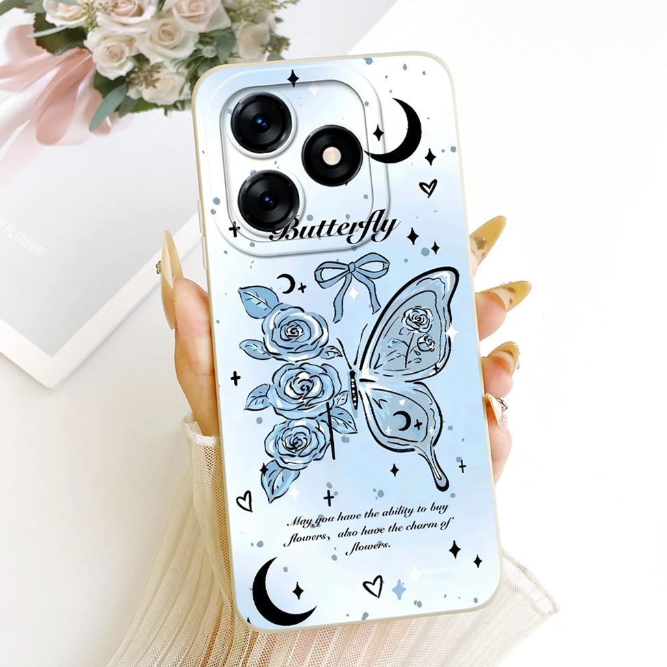 Case For Realme C51 RMX3830 Casing For Realme C53 RMX3760 Cover Silicone Luxury Fashion Cartoon Funny 2D Painted