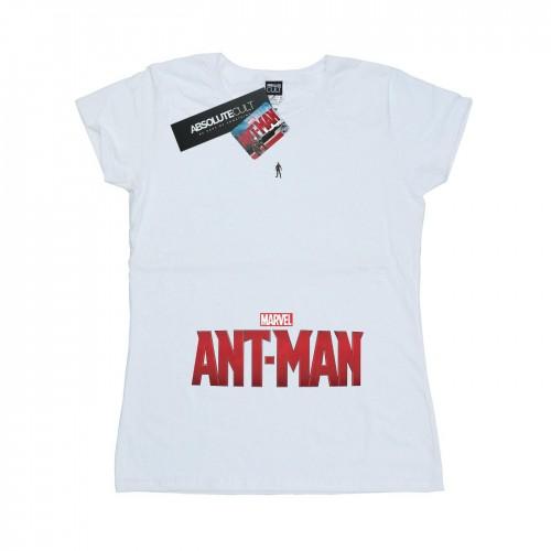 

Marvel Womens/Ladies Ant-Man Ant Sized Logo Cotton T-Shirt XXL білий
