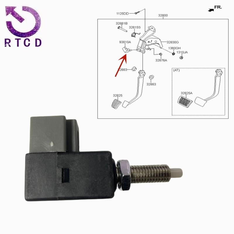 Brake Lamp Switch Park Lamp (4P) Switch Assembly OEM 938103K000 FOR Hyundai SANTA FE SONATA IX35 i30 Accent ri o