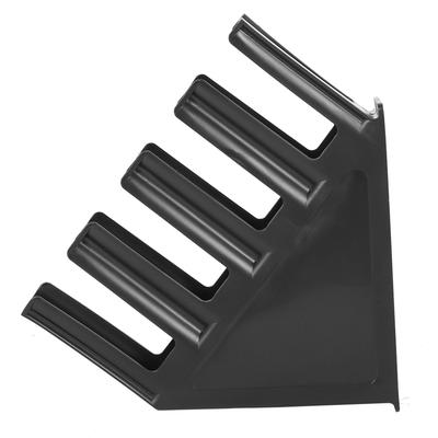 Étagère de Rangement pour Tasses à Café et Thé au Lait sur Comptoir Support Distributeur Organisateur pour Gobelets en Papier Noir