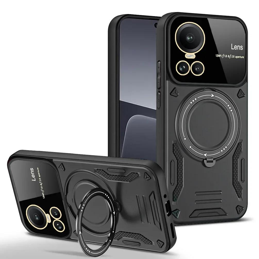

Магнитный адсорбционный чехол Magsafe для OPPO Reno 10 Pro Reno10 8T A98 A78 A58 A17 A57 A77, автомобильный держатель с металлическим кольцом, защитный чехол